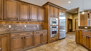 Next Generations Enterprises | Omaha, NE | brown kitchen cabinet detail